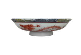 Vintage Dragon and Phoenix Bowl
