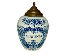 Load image into Gallery viewer, Vintage Delft Virginia Jar
