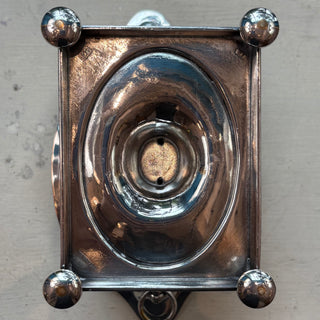 Silver Over Copper Gravy Boat.