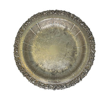 Load image into Gallery viewer, Barker Ellis Menorah Stamped Silver Plate Bowl
