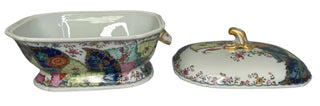 Mottahedah Rectangular Tobacco Soup Tureen