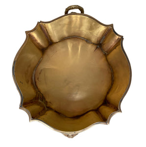 Vintage Brass Mottahedah Planter