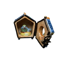 Load image into Gallery viewer, Limoges Cui Cui Bird House Box
