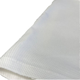 White Piquet Dinner Napkins.