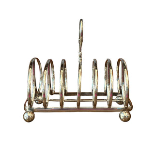 Vintage Toast Rack with Round Feet.