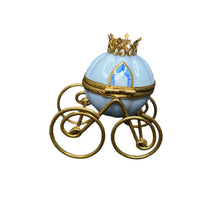 Load image into Gallery viewer, Limoges Cinderella Coach Box with Glass Slipper
