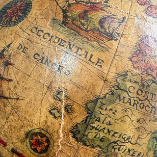 Midcentury Dunhill Old World Globe