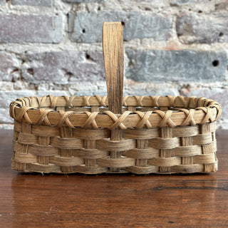 Small Rectangular Handwoven Basket
