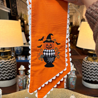 Halloween Embroidered Wreath Sashes.