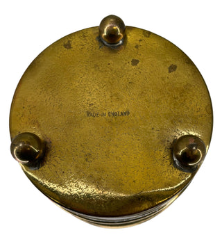 Vintage Brass Lidded Canister