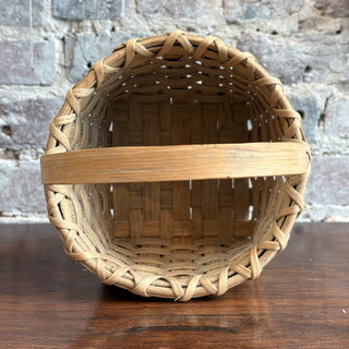 Small Handwoven Square Basket