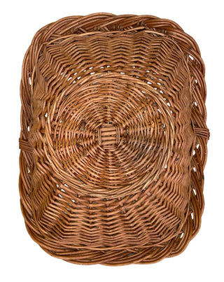 Vintage Wicker Gathering Basket