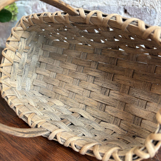 Small Rectangular Handwoven Basket