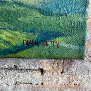 'Blue Ridge Mountains' Original Painting by Diana Kelly