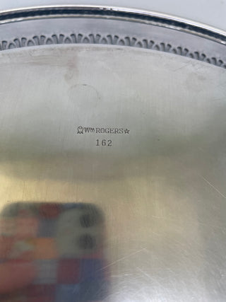 W. M. Rogers Large Silver Plate Tray