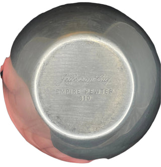 Engraved Empire Pewter Jefferson Cup "JCD/3-13-82"