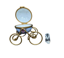 Load image into Gallery viewer, Limoges Cinderella Coach Box with Glass Slipper
