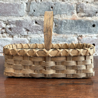 Small Rectangular Handwoven Basket