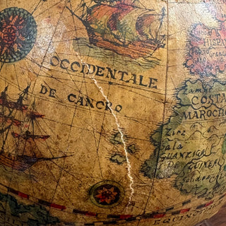 Midcentury Dunhill Old World Globe
