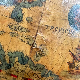 Midcentury Dunhill Old World Globe