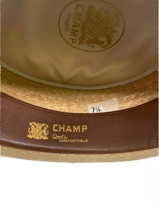 Champ Straw Boater Hat
