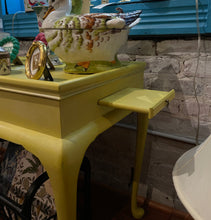 Load image into Gallery viewer, Antique Custom Painted Queen Anne Tea Table
