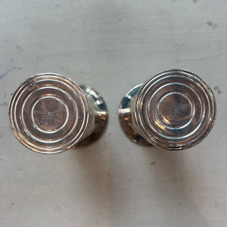 Pair of Sterling Vases