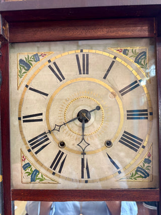 Antique Column and Splat Shelf Clock.
