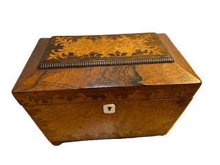 Tunbridge Ware Tea Caddy