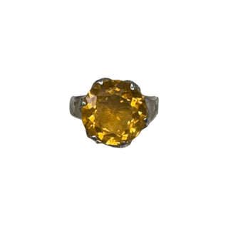 Sterling Citrine Ring