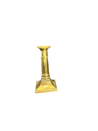 Antique Single Column Candlestick Circa 1830's