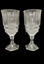 Load image into Gallery viewer, Pair of Fostoria Heritage Crystal Wine Glasses
