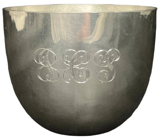 Engraved Stieff Pewter Jefferson Cup "JCS"