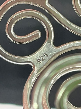 Sterling Silver Spiral "Goddess Bracelet"