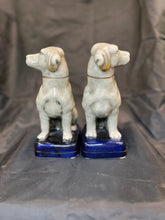 Load image into Gallery viewer, Vintage Staffordshire Labrador Dog Pair
