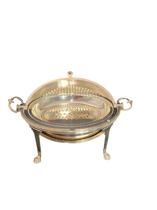 English Silver Plate Breakfast Server