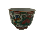 Load image into Gallery viewer, Rose Medallion Teapot with Basket and Teacup
