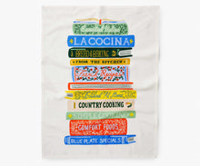 Load image into Gallery viewer, Rifle Paper Co. Tea Towel - Cookbooks
