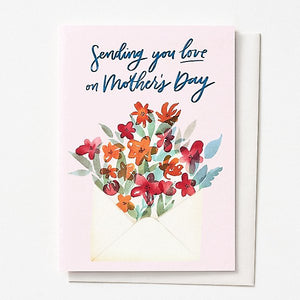 Mother's Day Greeting Card - Sending You Love on Mother's Day