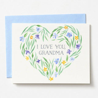 Waste Not Paper Co. Greeting Card - I Love You, Grandma