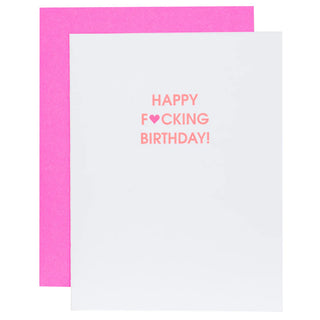 Chez Gagne' Happy F*cking Birthday Card