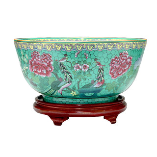 Monumental Straits Porcelain Center Bowl