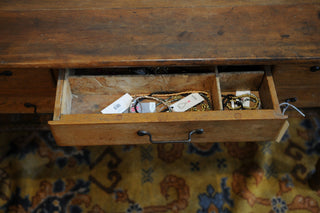 Antique Possum Belly Bread Baker's Table