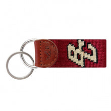 Load image into Gallery viewer, Smathers &amp; Branson Needlepoint Key Fob - Boston College

