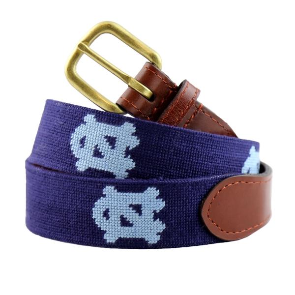 Smathers & Branson Needlepoint Belt - University of North Carolina UNC (Size 40)