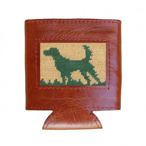 Smathers & Branson Needlepoint Can Cooler - Hunting Dog