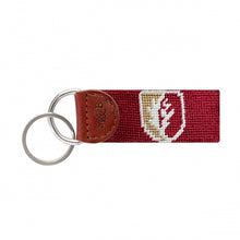 Load image into Gallery viewer, Smathers &amp; Branson Needlepoint Key Fob - Elon
