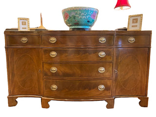 Vintage Baker Serpentine Buffet