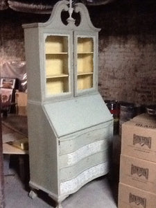 Painted Secretary - Chestnut Lane Antiques & Interiors
