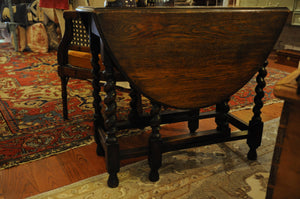 Reproduction Twisted Barley Style Table